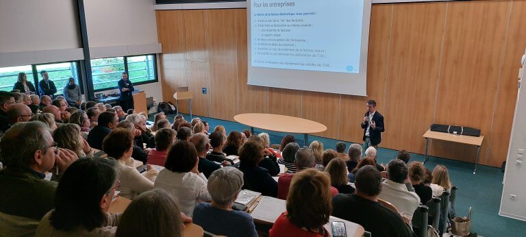 Réunion AS Entreprises sur la Facture électronique à Reims